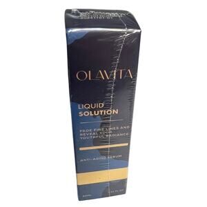 OLAVITA Liquid Solution Anti Aging Serum 30 ml 1.01 oz New Sealed Exp 10/27